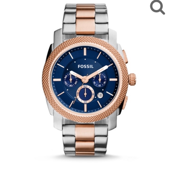 Fossil Machine Chronograph Two-Tone Watch - Picture 3 of 3